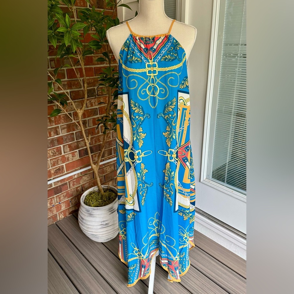 Jealous Tomato Sleeveless Maxi Beach Dress